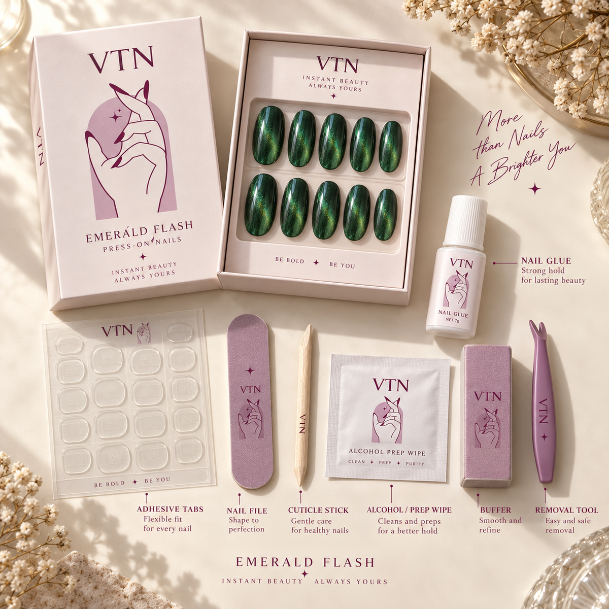 Emerald Flash VTN complete application and removal kit